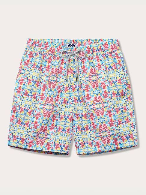 Men's Coral Kaleidoscope Staniel Swim Shorts