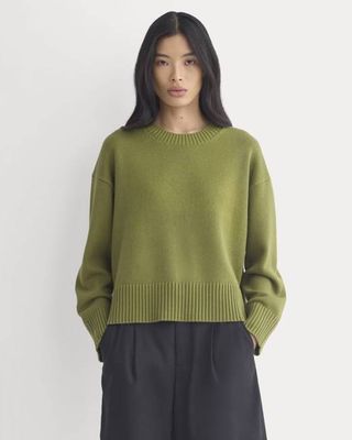 The Boxy Sweater in Everyday Cotton | Mayfly