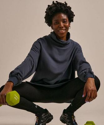 73 Zero Funnel Neck Sweat