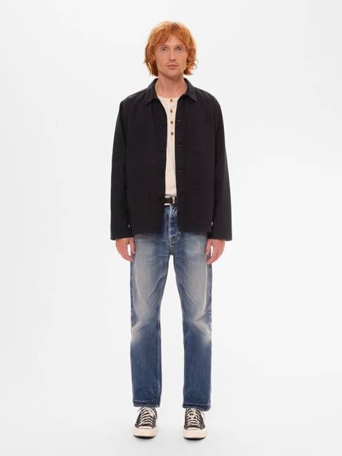 Buddy Classic Chore Jacket Navy | Nudie Jeans
