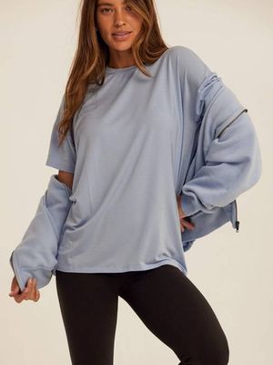 Andie Tencel Jersey Relaxed Tee