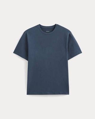 Archive Standard-Fit Cotton Crew | Midnight Navy