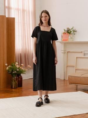 Nico Square Neck Midi Dress