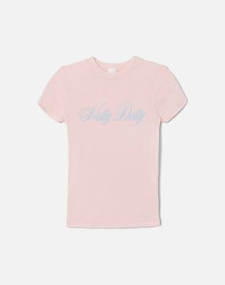90s Baby Tee Holly Dolly - Dahlia