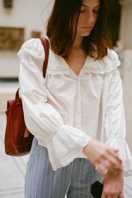 The Judy Blouse | Alabaster