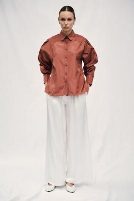 <tc>Rikka Taffeta Blouse</tc>