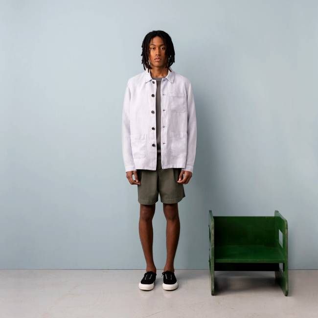 LINEN WORK JACKET