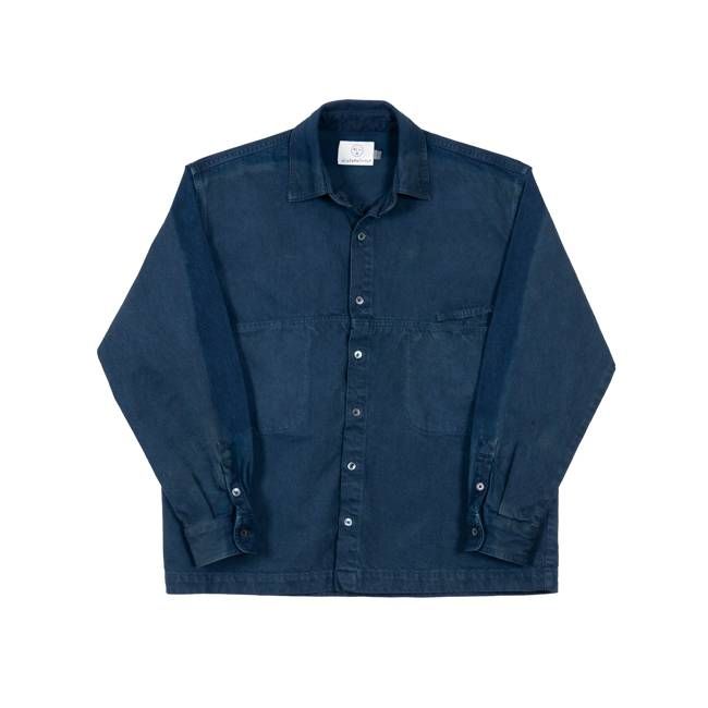 Denim Slant Shirt - Hand Me Downs Dip