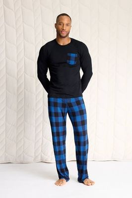 Pajama Set: Long Sleeve Shirt + Pajama Pant