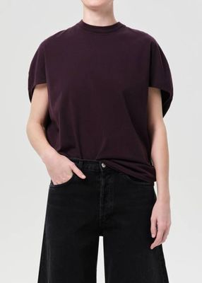 Souline T-Shirt in Eggplant