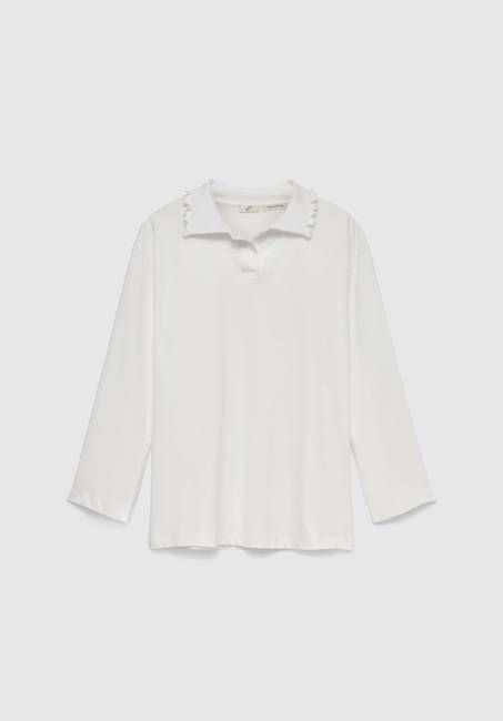 Lyra Frilled Polo
