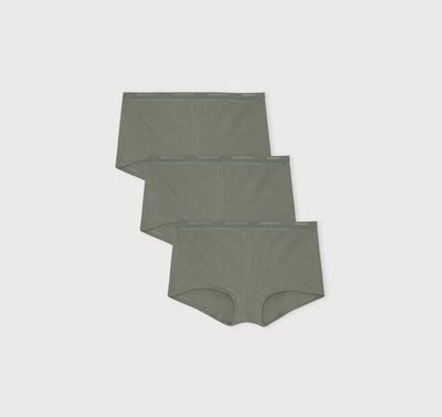 Core Rib Shorty 3-Pack