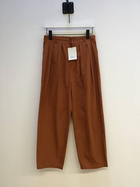 Enola Organic Cotton Trousers in Caramel S Preloved