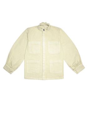 Pablo Denim Jacket in Mellow Yellow