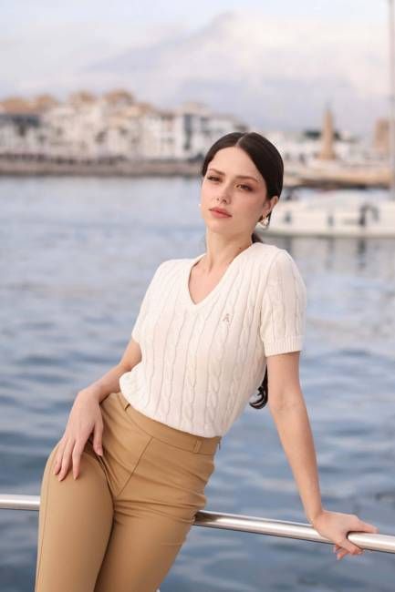 Talina Cable Knit Top