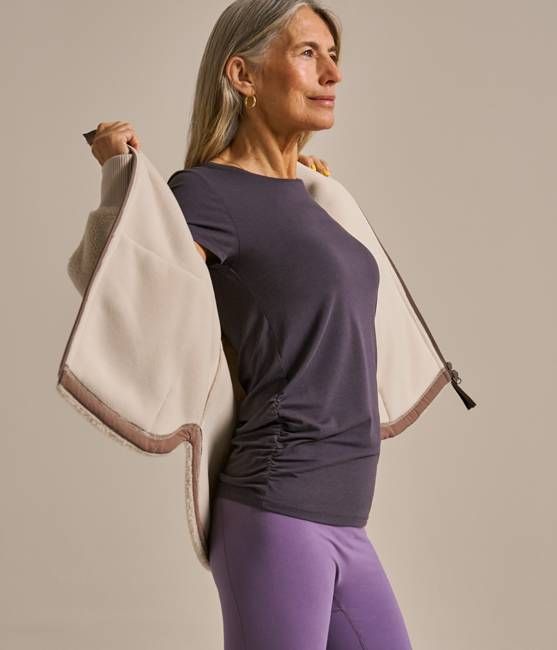 Women's Gathered Hem Air Bamboo T-Shirt