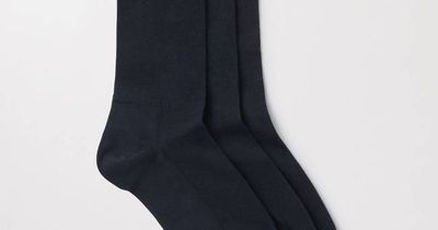 The Cotton Sock 3-Pack in Dark Navy | Organic Cotton | Asket
