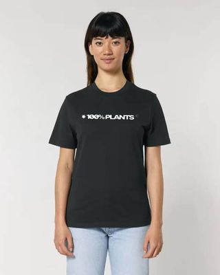 100% Plants T-Shirt - Black