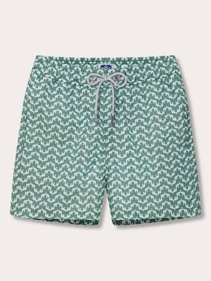 Men's Elephant Palace Green Staniel Swim Shorts