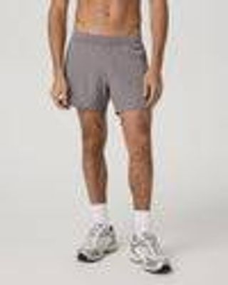Qualify Short Lined 5" – Men's Smokey Grey Athletic Shorts – Shorts – Vuori