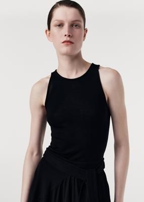Fine Wool Tank Top