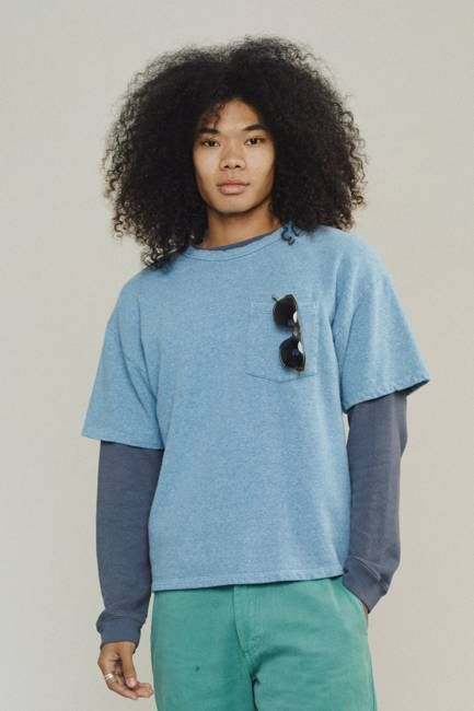 Heathered Baseline Pocket Fleece