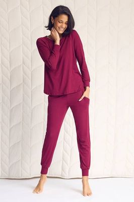 Relaxed Long Sleeve Top + Harem Pant