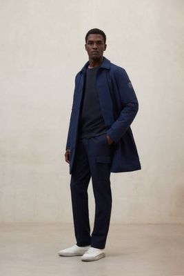 NAVY BLUE HAMPSHIRE COAT