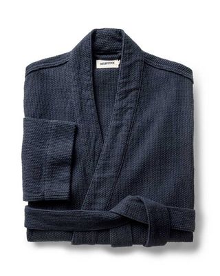 The Apres Robe in Navy Sashiko