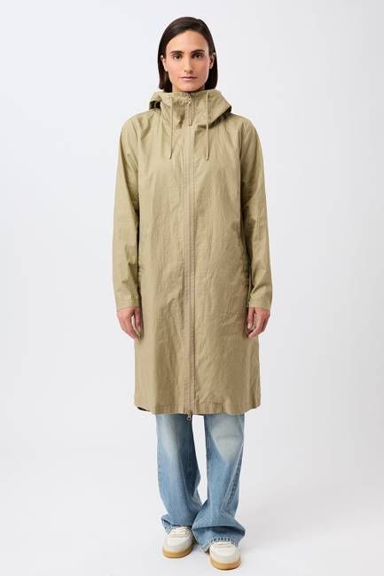 Langer Parka mit seitlichen Druckknöpfen (Breeze)