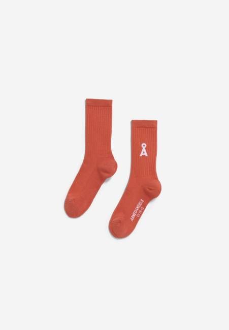SAAMUS BOLD SOCKS | tabasco red