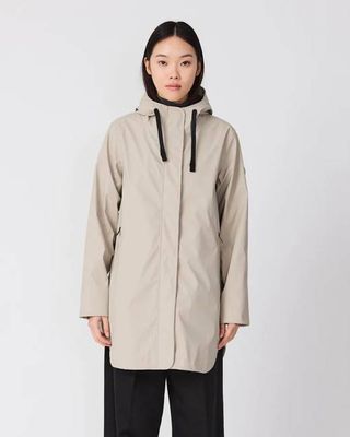 Tantä Nuovola Stone Grey Raincoat
