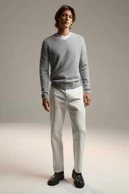 GREY OLA KNITTED JUMPER