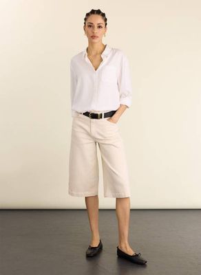 Tillie Stretch-Jeansshorts aus Biobaumwolle