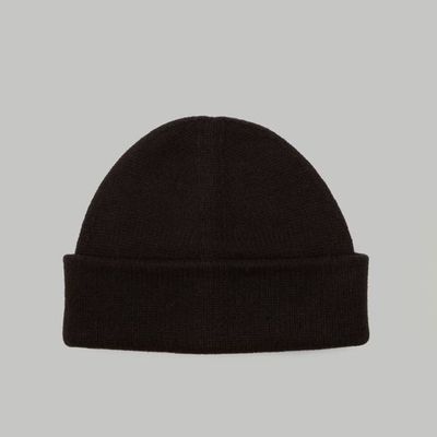 The Felted Merino Beanie | Black