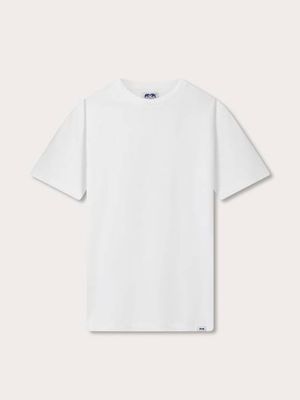 Men's White Russell Terry T-Shirt
