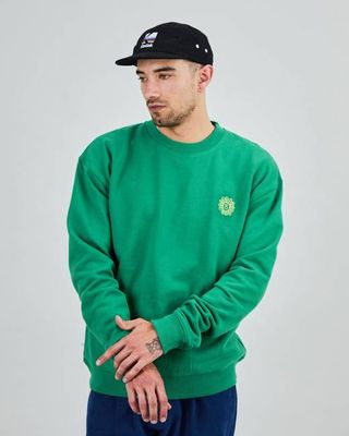 Asis Percales Daisy Sweatshirt Green