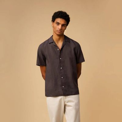CAMP-COLLAR LINEN