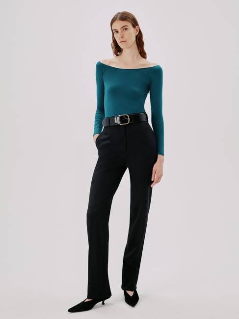 Leotard Top | Petrol