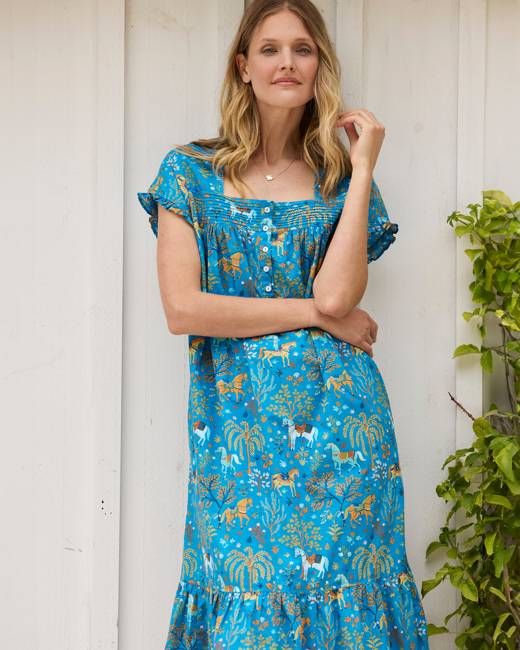 Show Pony - Daylight Nightgown - Steel Blue