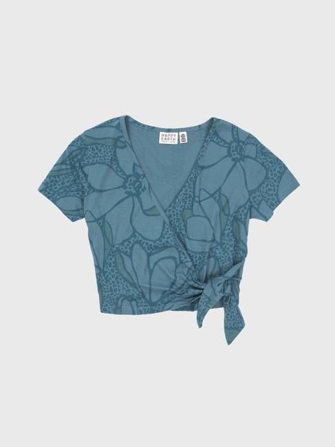 Wrap Crop Top | Oasis