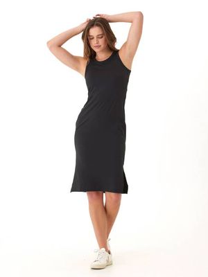 Harriett Luxe Jersey Tank Midi Dress