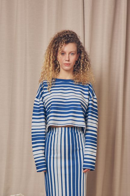 Stripe Organic Cotton Top - ARCHIVE SALE