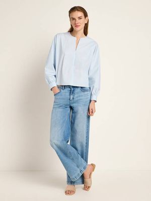 Bluse mit Rüschen