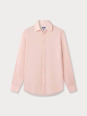 Men's Pastel Pink Galliot Cotton Shirt