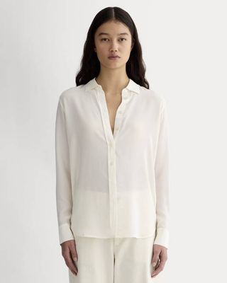 The Must-Have Shirt in Washable Silk | Off-White