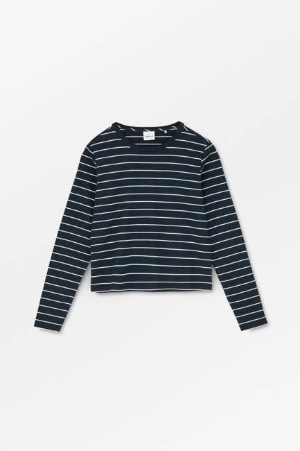 Loui blouse - Navy/White stripe