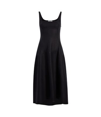 Seamed Bodice Dress - Resale | Black