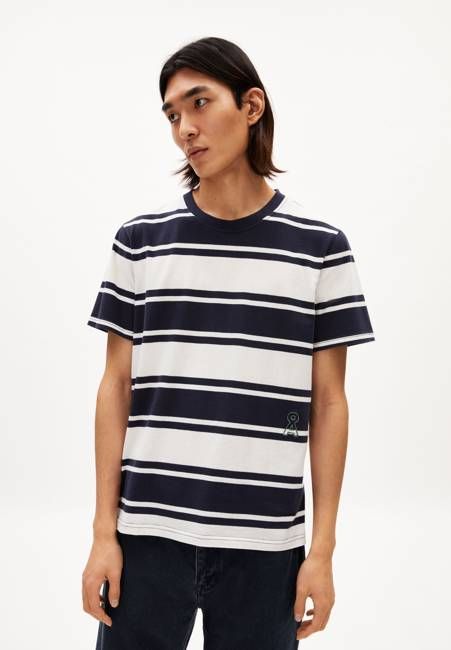 JOSCHAA STRIPES| night sky-off white