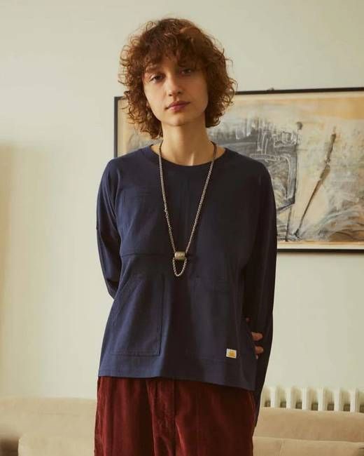 L F Markey Navy Hamley Top